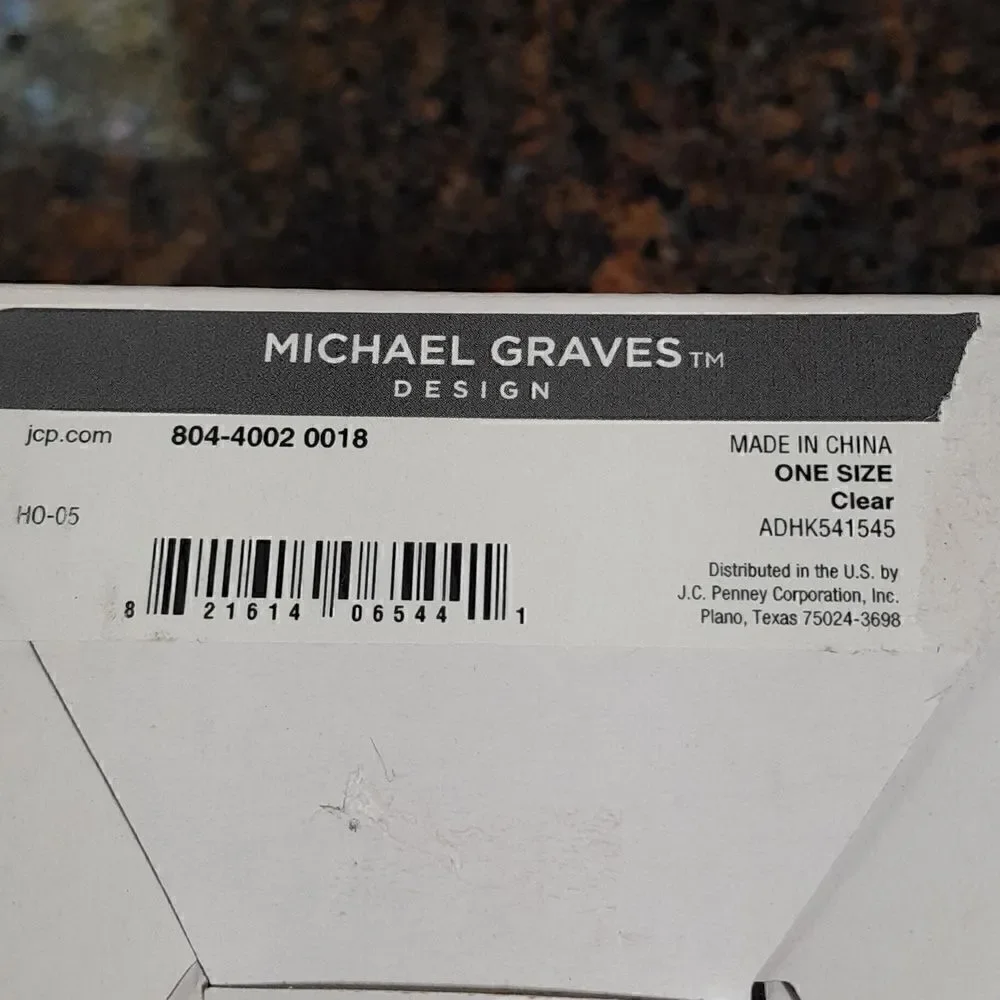 Michael Graves Fluted Storage Jar...NEW...